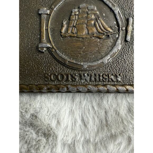 Vintage Cutty Sark Scotch Whiskey Limited Edition Belt Buckle Bronze Metal - Picture 3 of 6